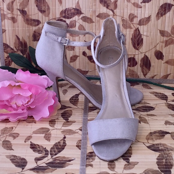 Cato Shoes - Beautiful Faux Suede Strappy Heels